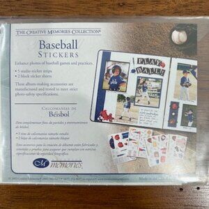 Creative Memories Brand New Soccer & Baseball Sticker Packs